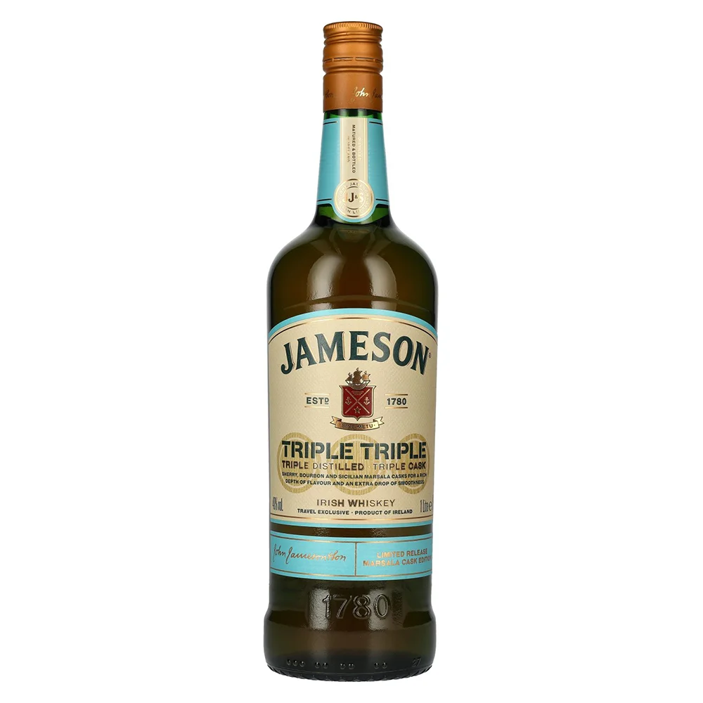 [DX6940] Irski viski Jameson TRIPLE TRIPLE Marsala Cask Limited 1 L