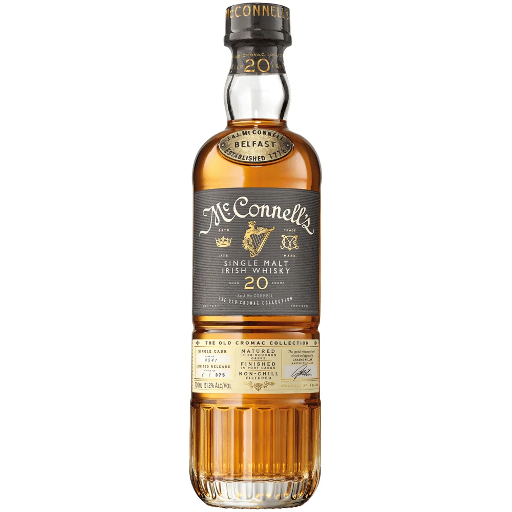 [DX12143] Irski viski Old Cromac Collection 20 Years Old McConnell's 0,7 L