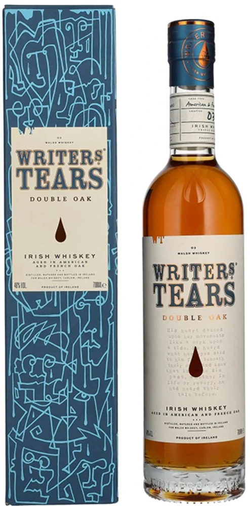 [DX3227] Irski viski Writers' Tears Double Oak poklon kutija 0,7 L
