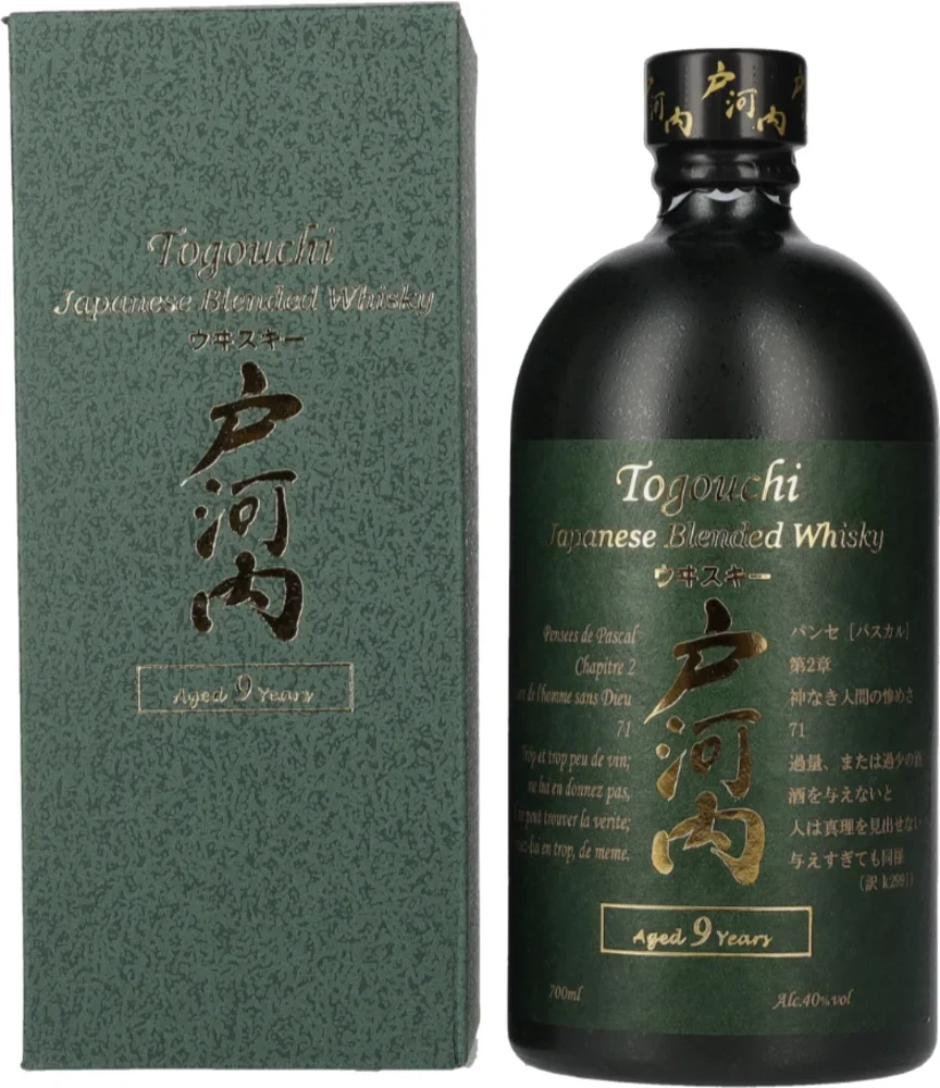 [DX257] Japanski viski 9 years Blended Togouchi poklon kutija 0,7 L