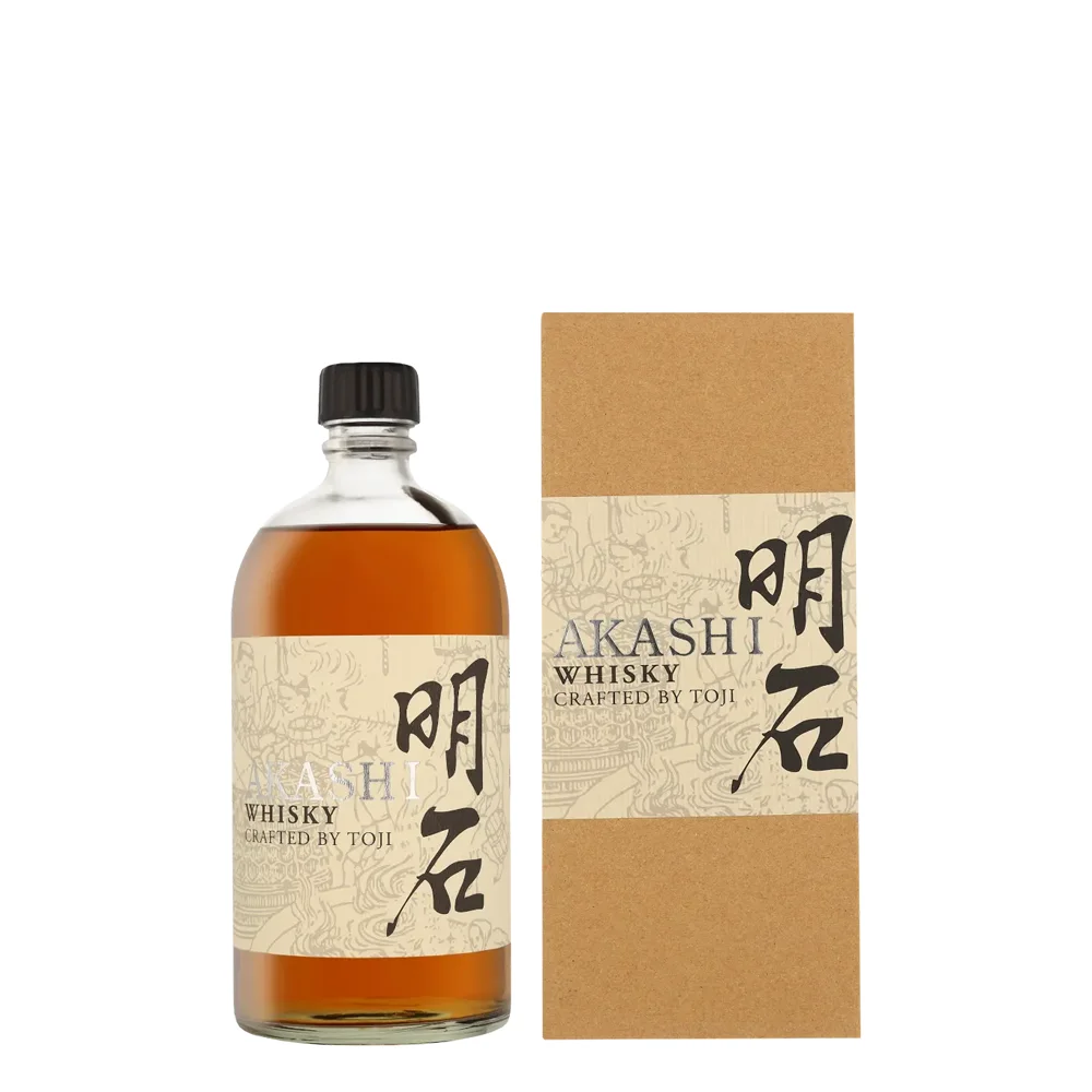 [DX10112] Japanski viski Akashi TOJI Blended poklon kutija 0,7 L