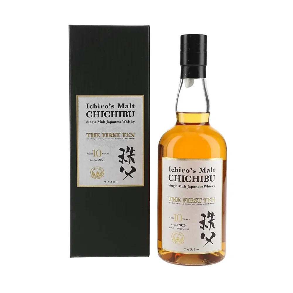 [DX3690] Japanski viski Ichiro's Malt Chichibu The First Ten 2020 poklon kutija 0,7 L