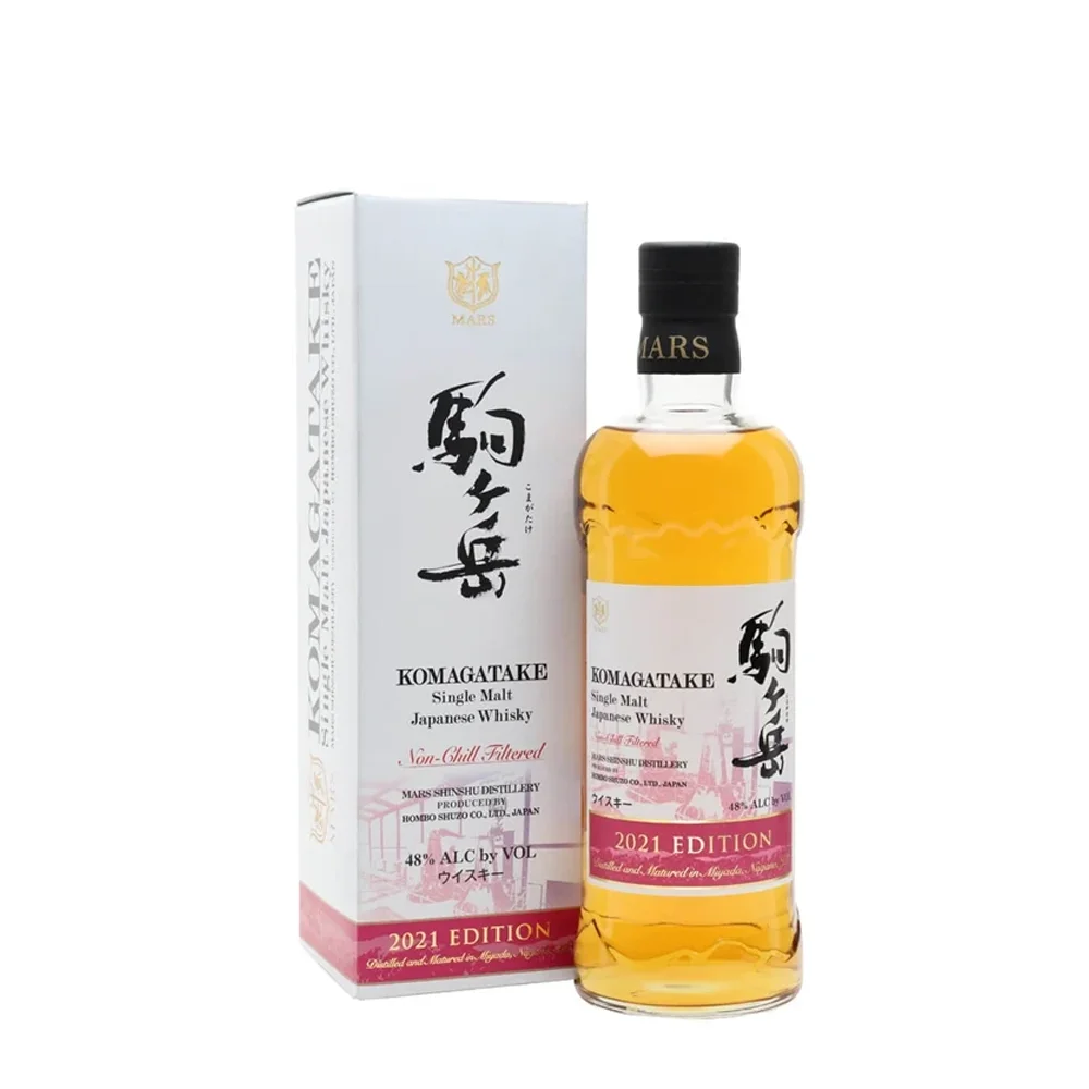 [DX745] Japanski viski Komagatake Single Malt Mars poklon kutija 0,7 L