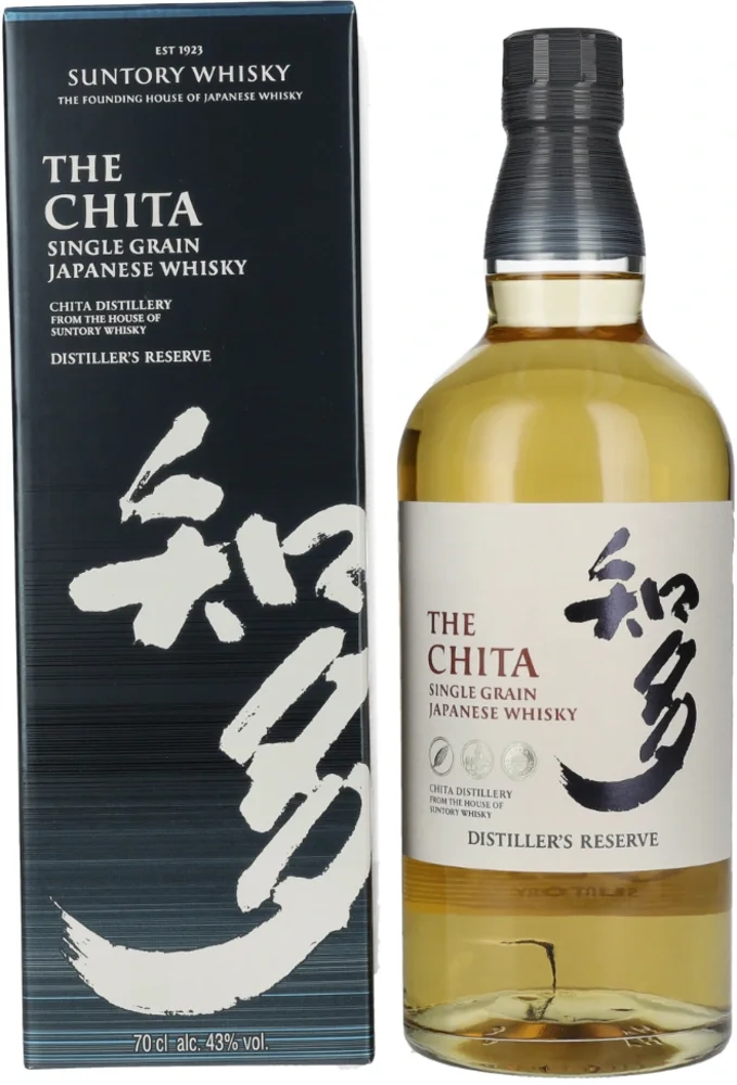 [DX7705] Japanski viski THE CHITA Single Grain Suntory poklon kutija 0,7 L