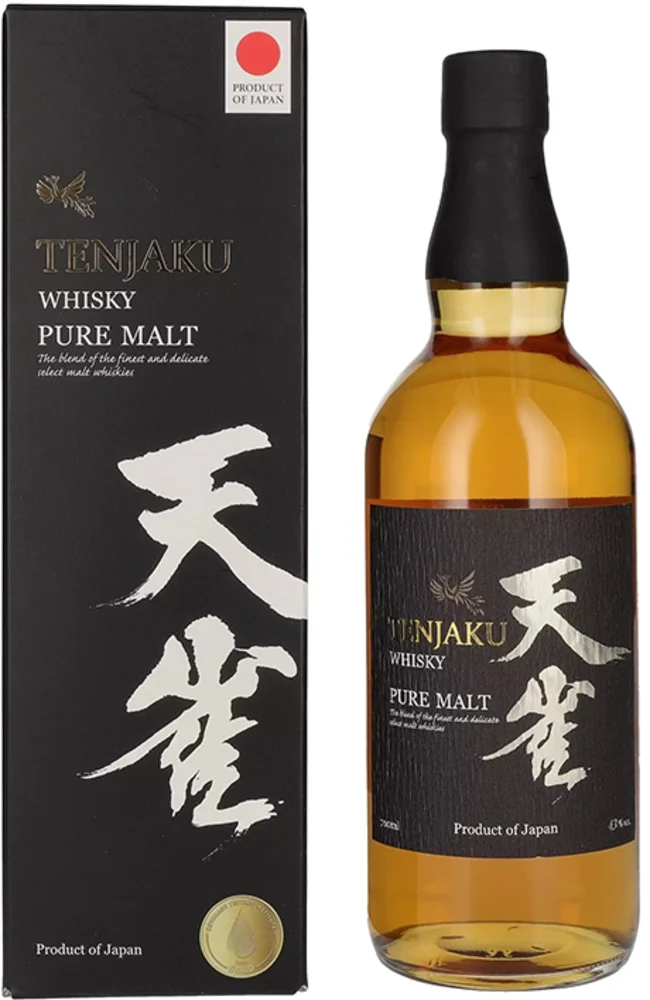 [DX5372] Japanski viski Tenjaku Pure Malt poklon kutija 0,7 L