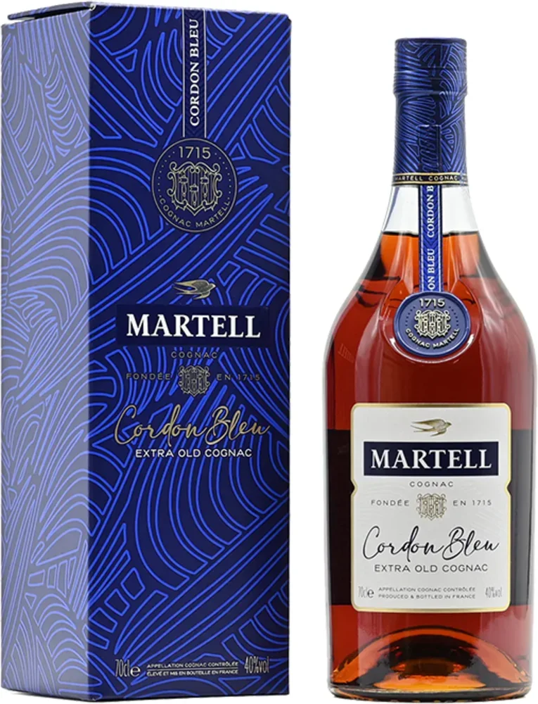[DX1734] Konjak Martell Cordon Bleu poklon kutija 0,7 L