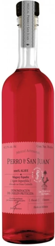 [DX6294] Mezcal Maguey Espadin Red Label Perro De San Juan 0,7 L