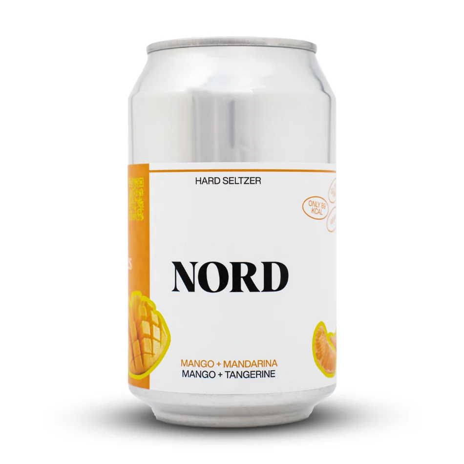 [DX6375] Nord Hard Seltzer mango + mandarina 0,33 L