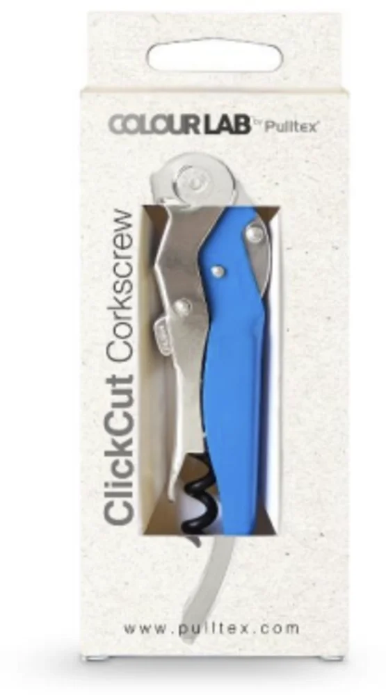 [DX5184] Otvarač COLOURLAB CLICKCUT CORKSCREW Pulltex 1 kom