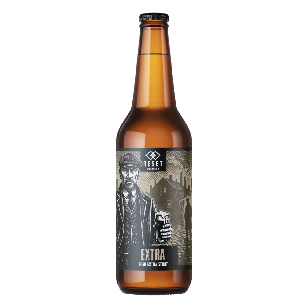 [DX1159] Pivo Irish Extra Stout Reset STK 0,5 L