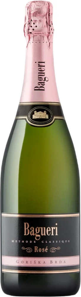 [DX8287] Pjenušac Klet Brda Bagueri Rose Brut 0,75 L