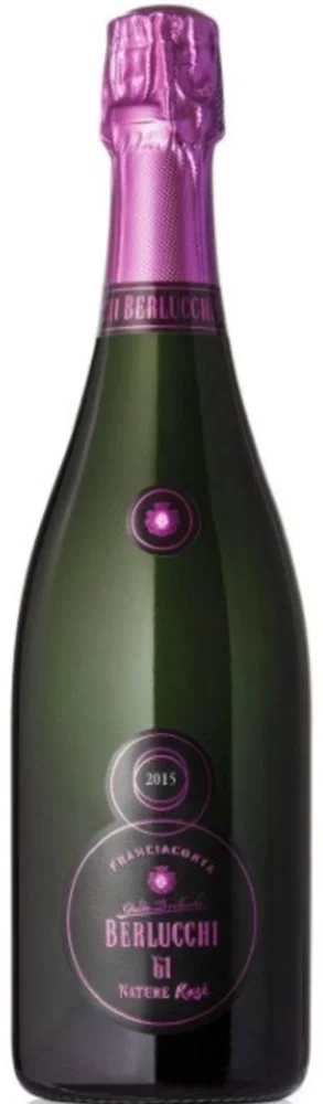 [DX1537] Pjenušac Berlucchi Franciacorta 61 Nature 2017 Rose 0,75 L