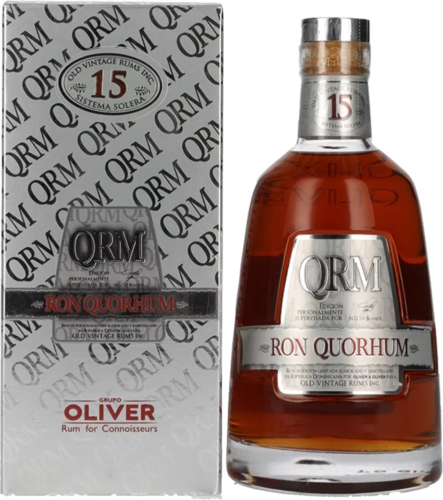 [DX7270] Rum 15 Anos Solera Ron Quorhum poklon kutija 0,7 L