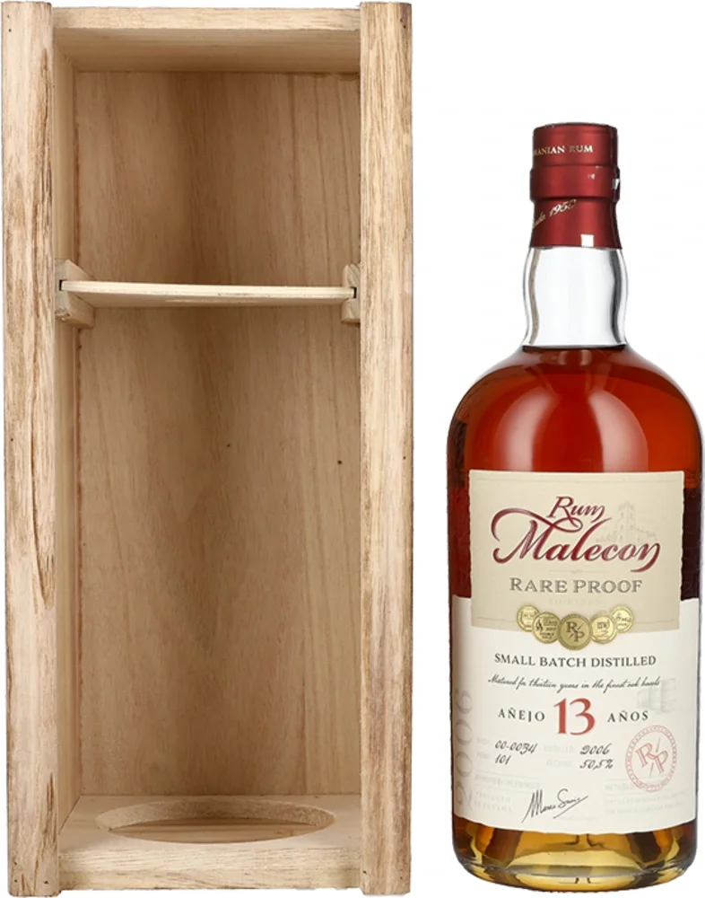 [DX897] Rum Anejo 13 Rare 2006 Malecon poklon kutija 0,7 L