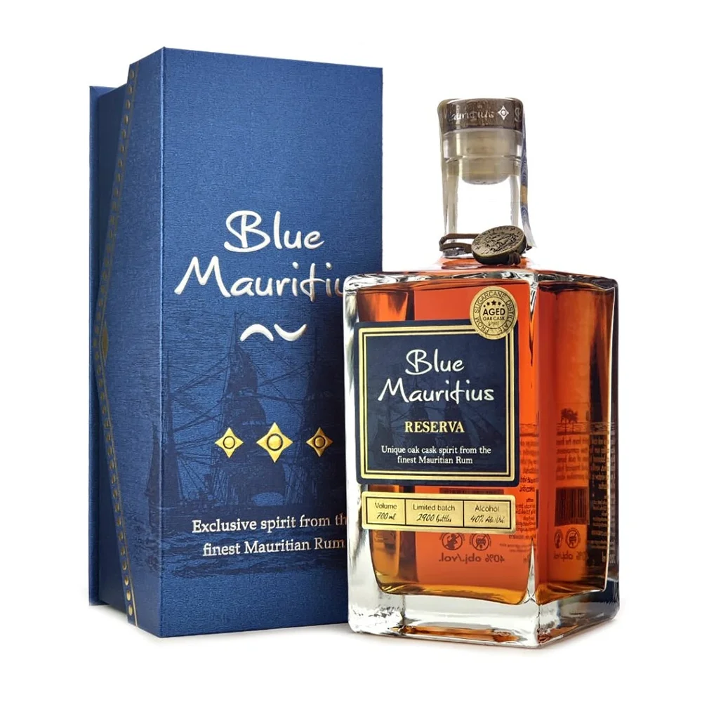 [DX199] Rum Blue Mauritius poklon kutija 0,7 L