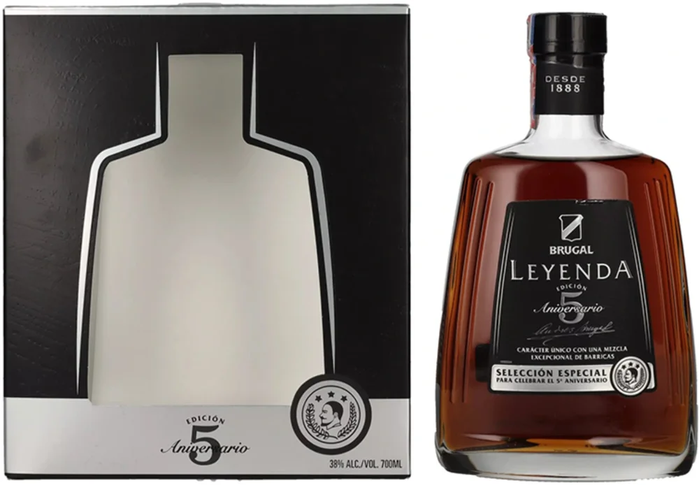 [DX1544] Rum Brugal Leyenda Aniversario 5y poklon kutija 0,7 L