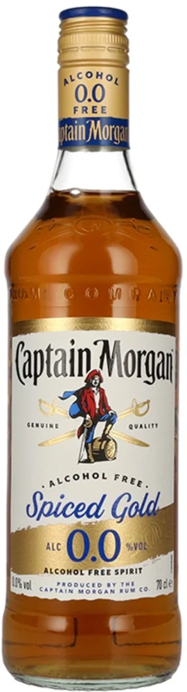 [DX3916] Rum Captain Morgan Bez alkohola Spiced Gold 0,7 L