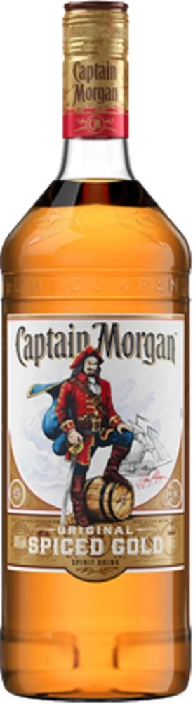[DX3824] Rum Captain Morgan Spiced Gold 1 L