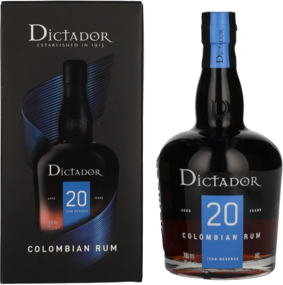 [DX3473] Rum Dictador 20yo Solera poklon kutija 0,7 L