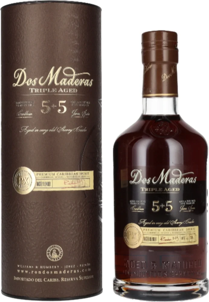[DX1869] Rum Dos Maderas 5 + 5 Y.O. Gb 0,7 L