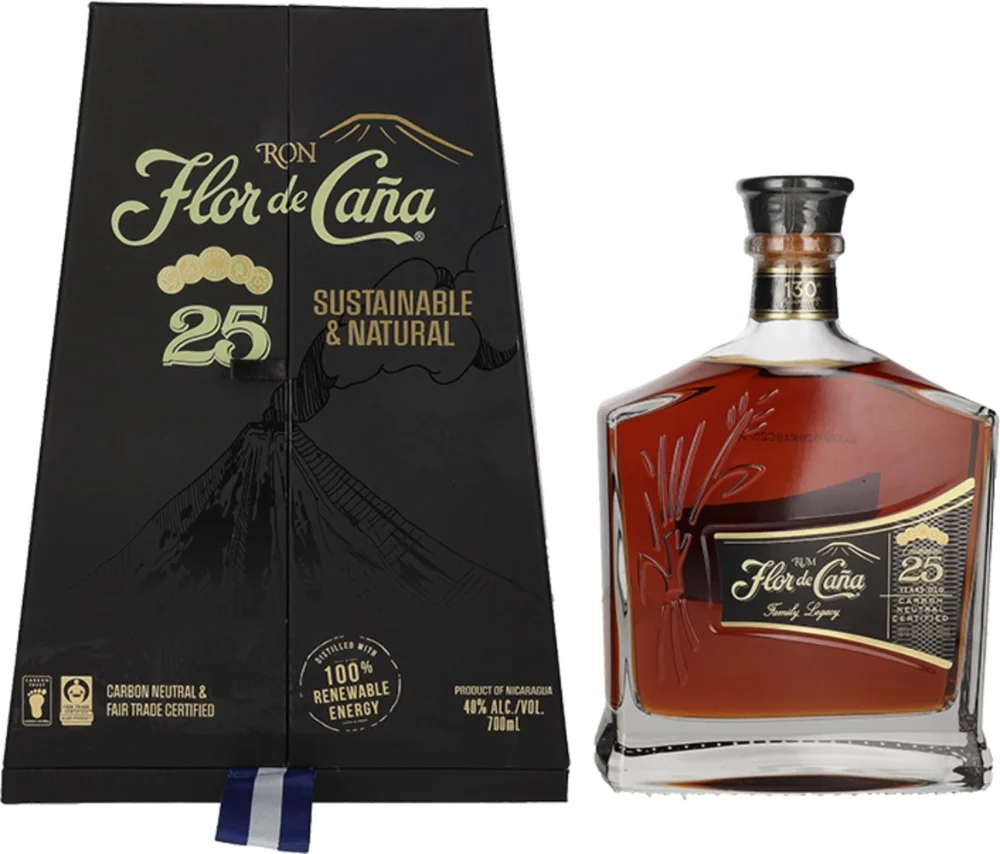 [DX1946] Rum Flor de Cana 25 y poklon kutija 0,7 L