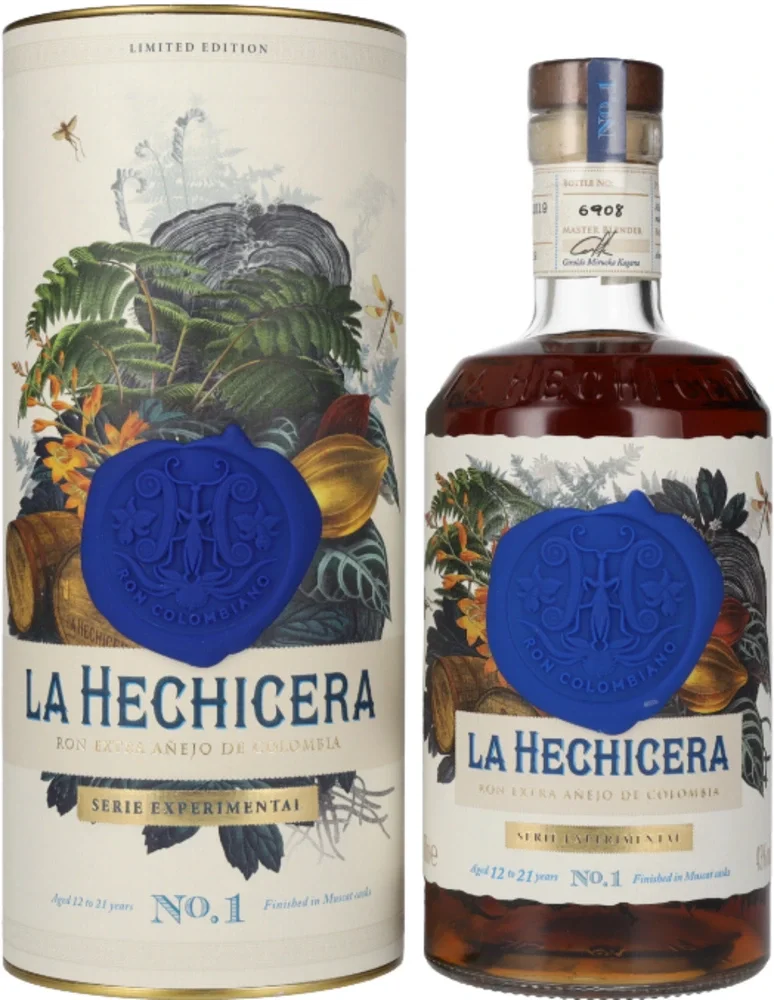 [DX1001] Rum La Hechicera Serie Experimental No.1 poklon kutija 0,7 L