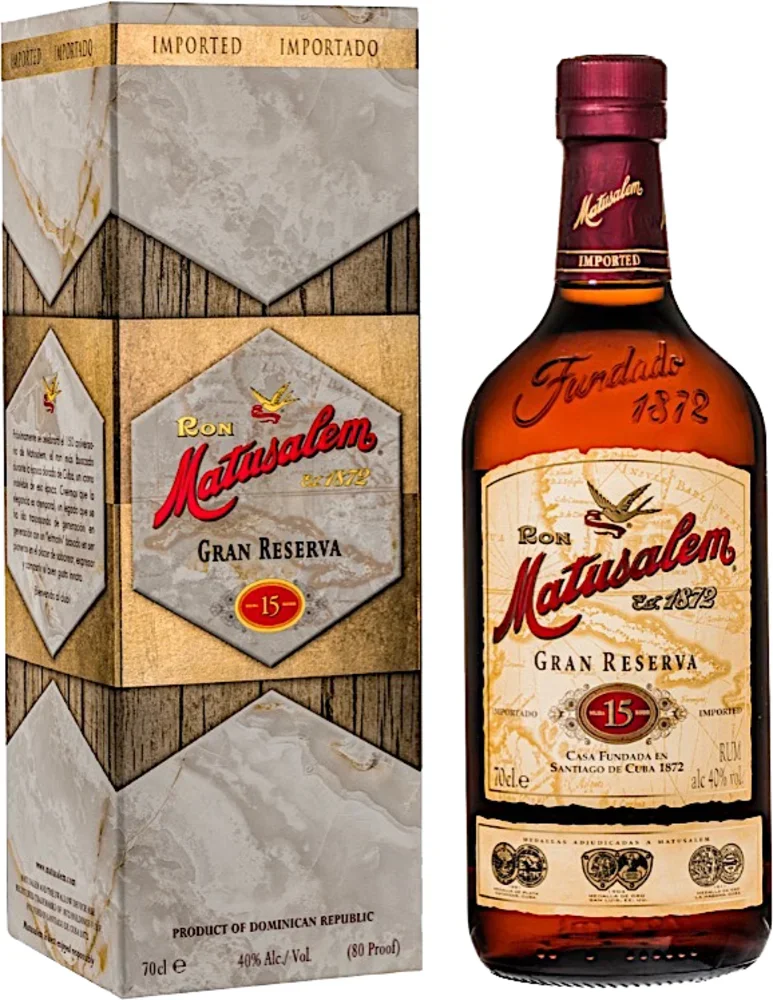 [DX1545] Rum Matusalem Gran Reserva 15 poklon kutija 0,7 L