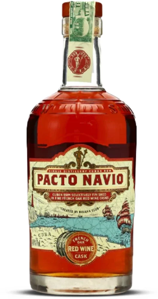 [DX190] Rum Pacto Navio Cuban Red Wine Cask 0,7 L