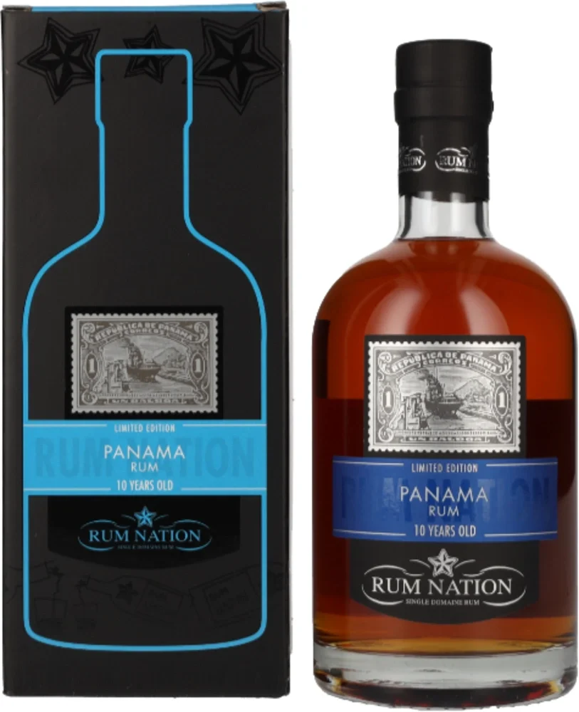 [DX386] Rum Panama 10yo Rum Nation poklon kutija 0,7 L