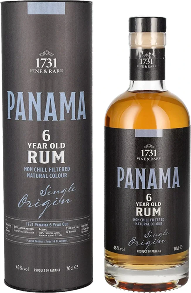 [DX3067] Rum Panama 6 Years Old 1731 0,7 L