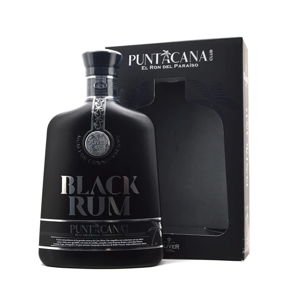 [DX9796] Rum Puntacana Club Black poklon kutija 0,7 L