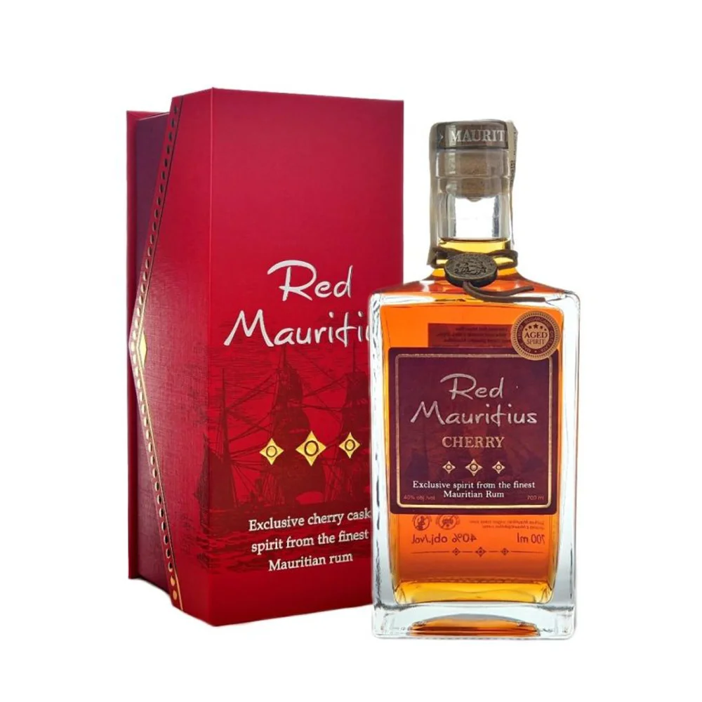 [DX2827] Rum Red Mauritius Cherry poklon kutija 0,7 L