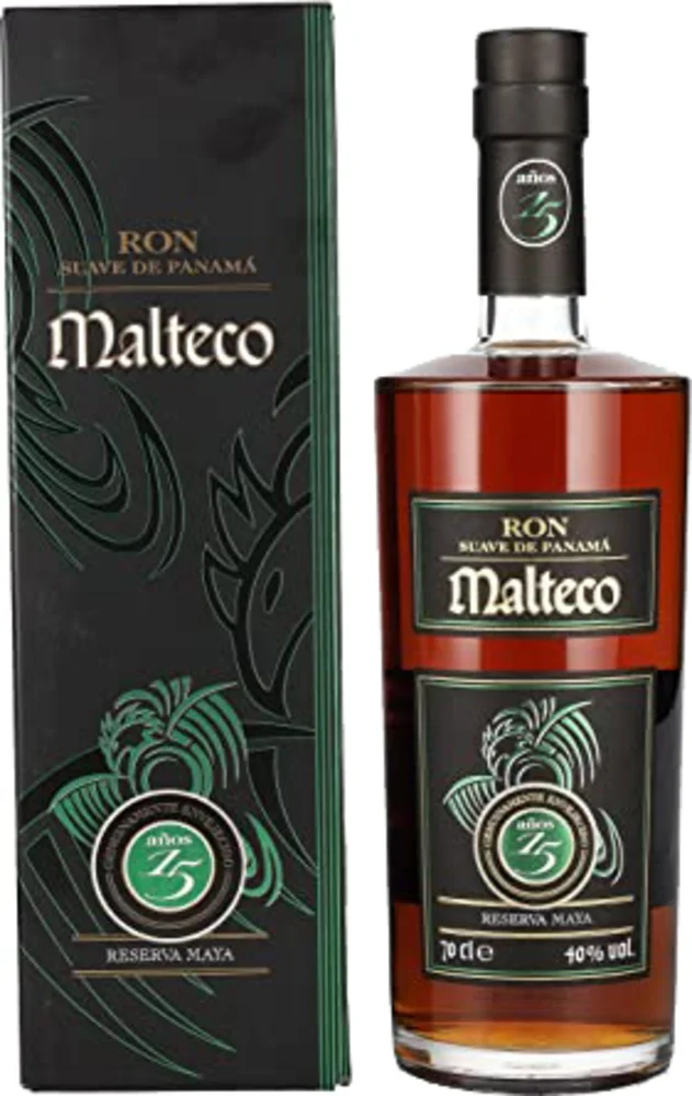 [DX7086] Rum Ron 15 Anos Reserva Maya Malteco poklon kutija 0,7 L