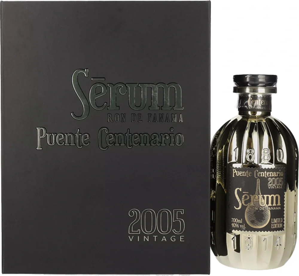 [DX7556] Rum Serum Puente Centenario Vintage 2005 poklon kutija 0,7 L