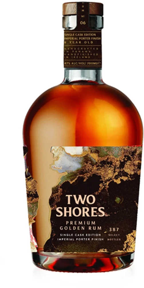 [DX1464] Rum Two Shores Imperial Porter cask finish 0,7 L