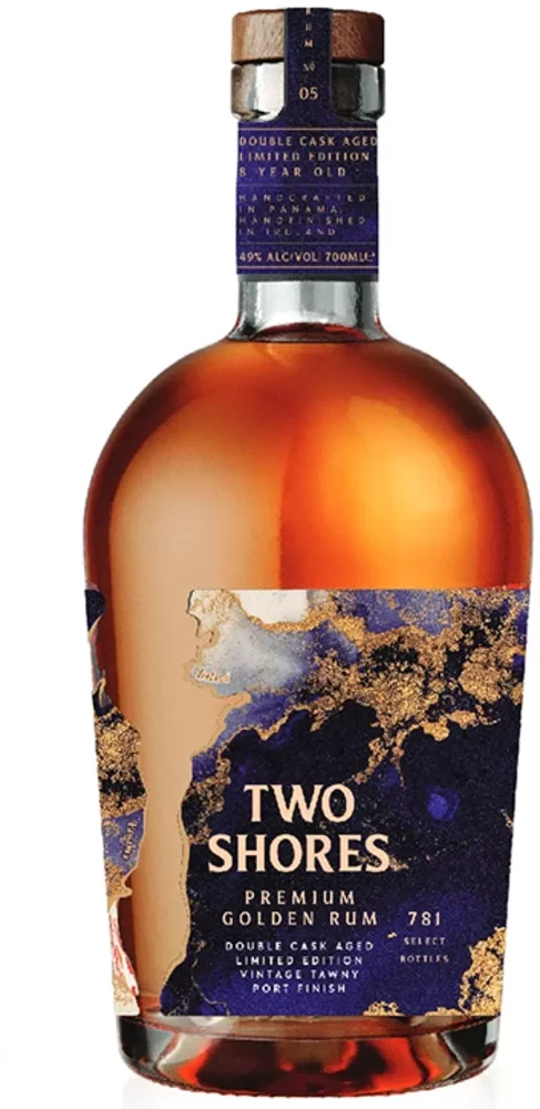 [DX1323] Rum Two Shores Tawny port cask finish 0,7 L