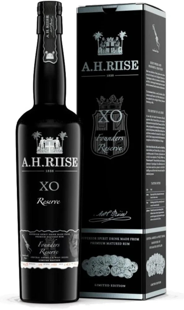 [DX342] Rum XO Founders A.H. Riise poklon kutija 0,7 L