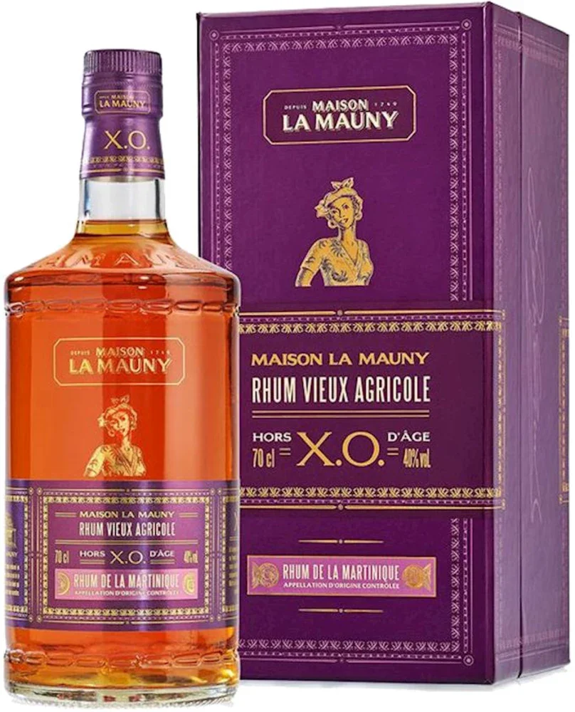 [DX5720] Rum XO Vieux Agricole La Mauny poklon kutija 0,7 L