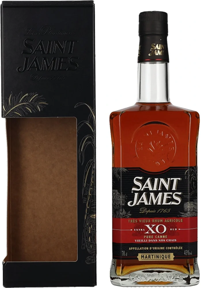 [DX6782] Rum XO Vieux Agricole Saint James poklon kutija 0,7 L