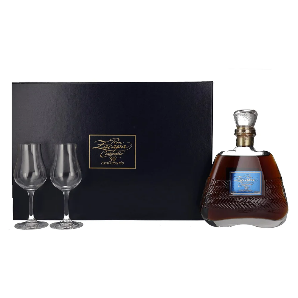 [DX7828] Rum Zacapa Centenario 30 Aniversario + Riedel set poklon kutija 0,7 L