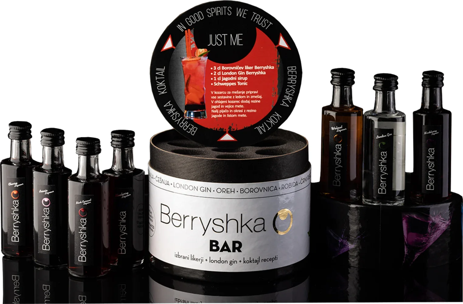 [DX9625] Set minijatura BAR Berryshka 7 x 50 ml