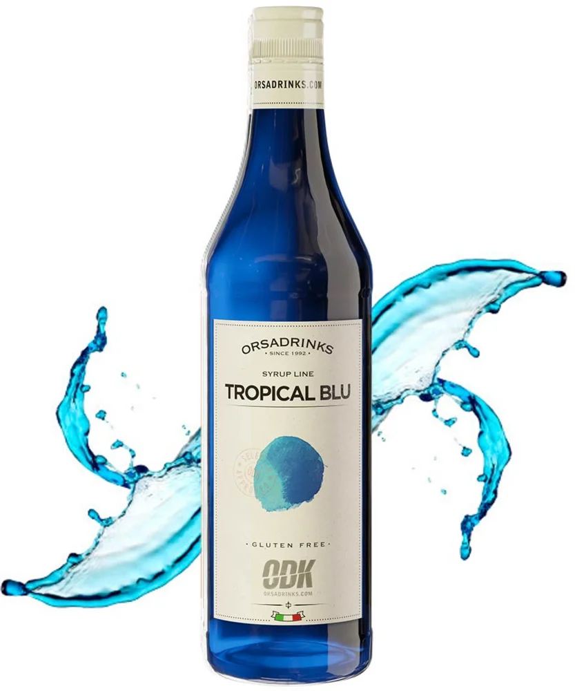 [DX3645] Sirup tropical blu Orsadrinks 0,75 L