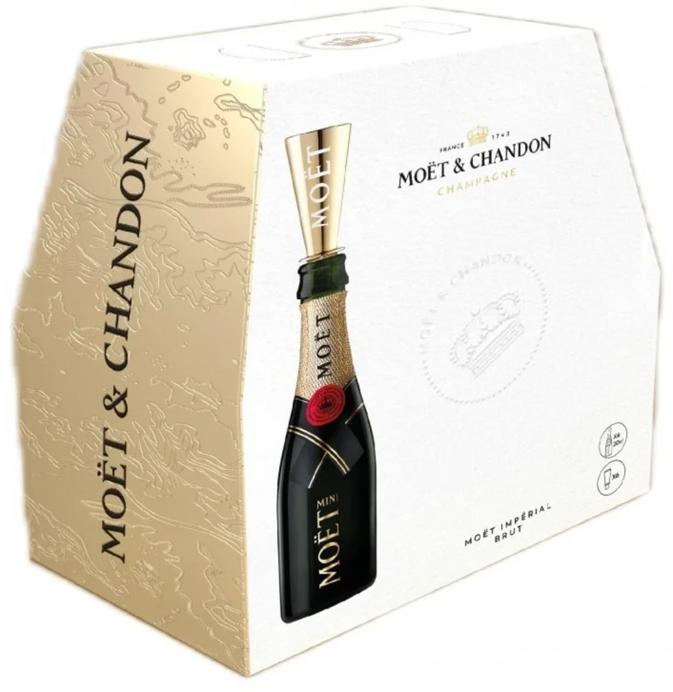 [DX6857] Champagne Brut Imperial Moët & Chandon 6 x 0,2 L