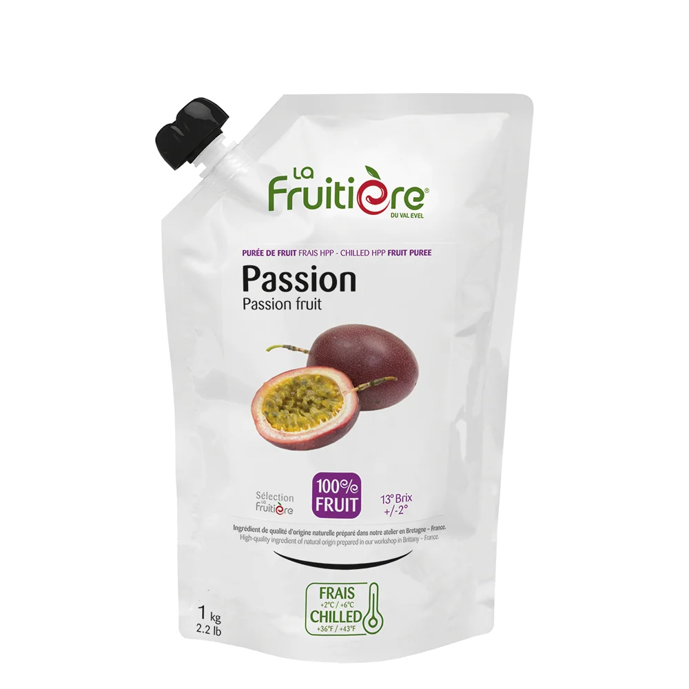 [DX6043] Svježi voćni pire Marakuja 100% La Fruitiere 1 kg