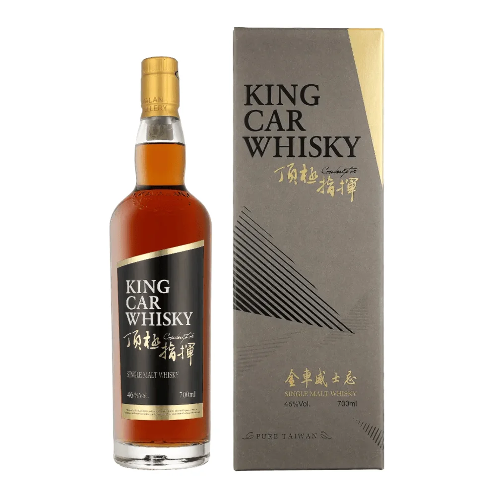 [DX2057] Tajvai Whisky Kavalan King Car Conductor Single Malt poklon kutija 0,7 L