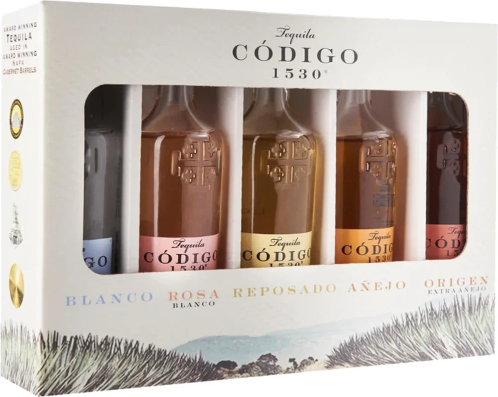 [DX4489] Tekila Tasting set Codigo 1530 5x0,05 L