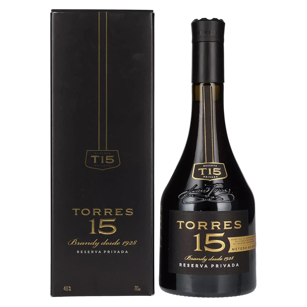 [DX662] Vinjak Brandy Torres 15 RESERVA PRIVADA poklon kutija 0,7 L