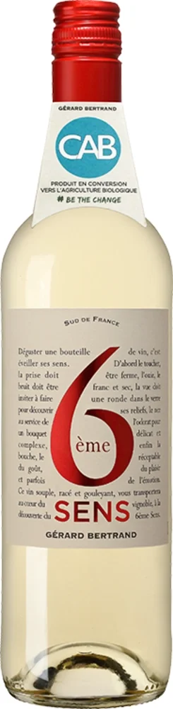 [DX4549] Gerard Bertrand 6eme Sens White 0,75 L
