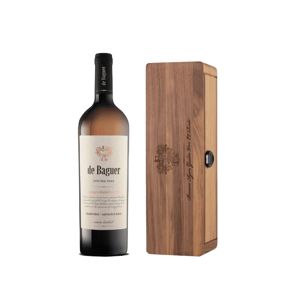 [DX3756] Vino Chardonnay - Sauvignon Blanc de Baguer Klet Brda 0,75 L + WB