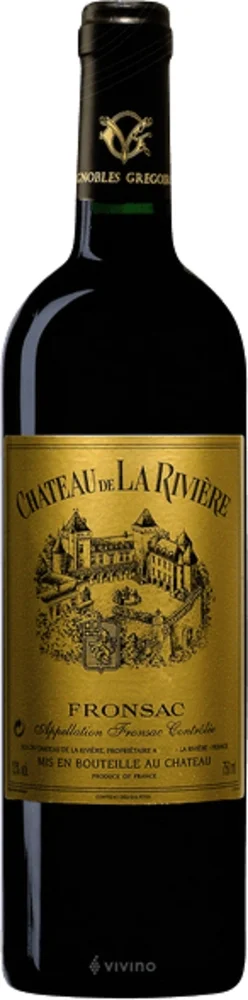 [DX2588] Chateau de La Riviere Chateau de La Riviere 2016 0,75 L
